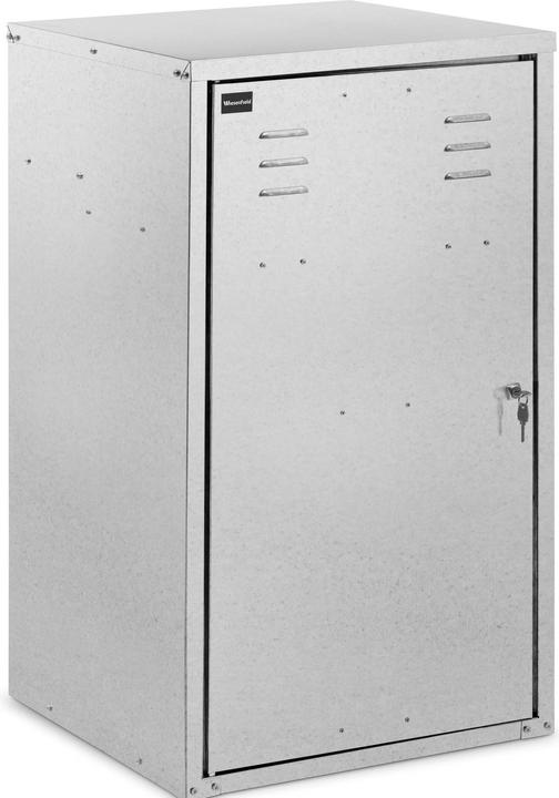 Produktbild Wiesenfield Sattelschrank Sattelspind Reitschrank Stallspind abschliessbar 60 x 60 x 106 cm (60 cm, 107 cm)