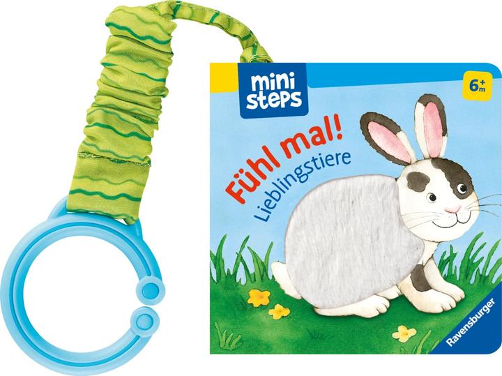 Produktbild Ravensburger Mein erstes Buggybuch: Fühl mal! Lieblingstiere (Deutsch)