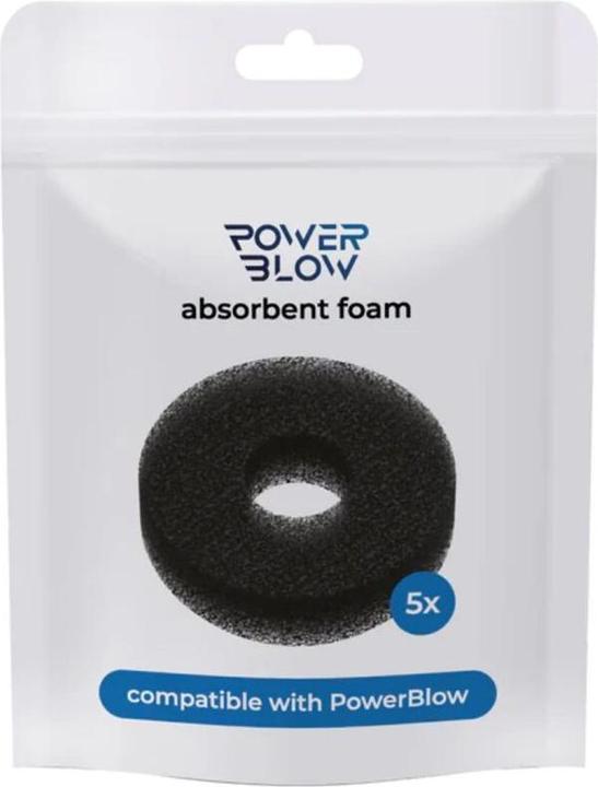 Actual product image Kiiroo Power Blow Absorbent Foam, 5-Pack