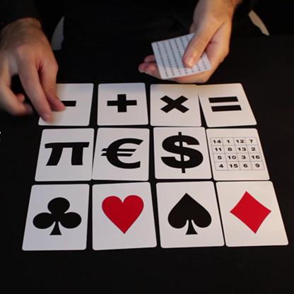 Actual product image Bicycle Special Numbers Playing Cards (English)