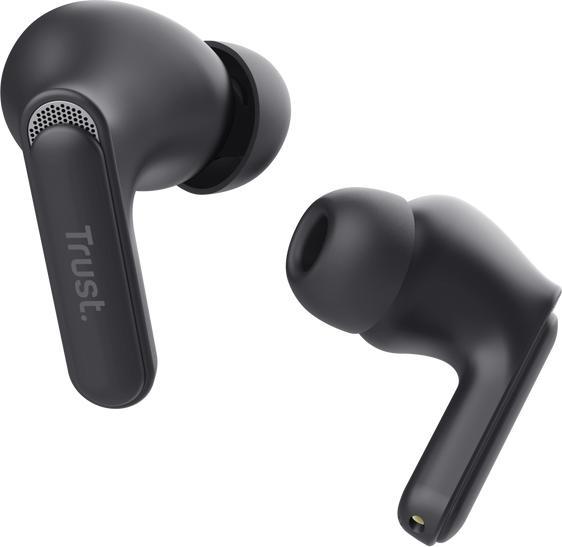 Produktbild Trust Yavi Bt Enc Earbuds Black (ANC, 23 h, Kabelgebunden)