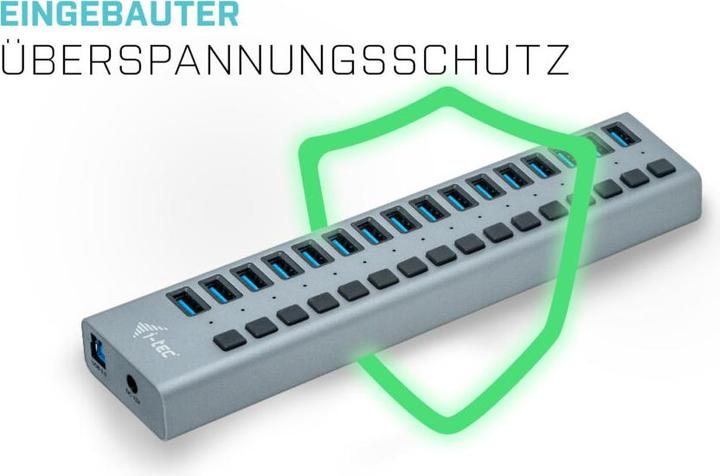 Produktbild i-tec USB 3.0 Hub (USB-B, 16 Ports)