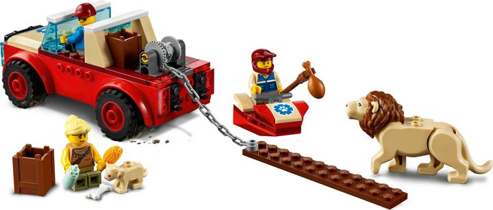 Actual product image LEGO City 60301 off road vehicle to rescue wildlife (60301, LEGO City)
