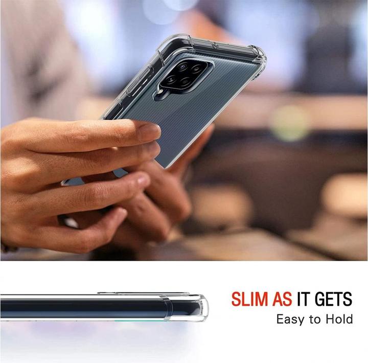 Produktbild Screenguard Samsung Galaxy M32 Hülle Crystal Soft Airbag Bumper (Samsung Galaxy M32)