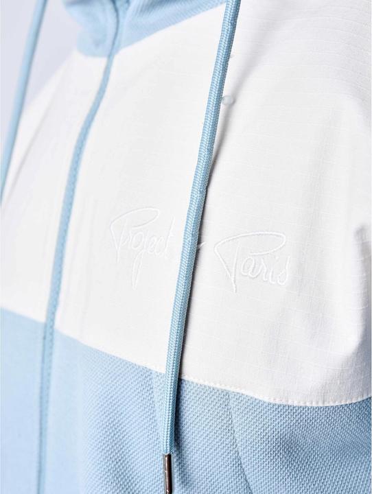 Produktbild Project X Paris weathirt zipper mit kapuze au zwei materialien project x pari nid d'abeille (S)