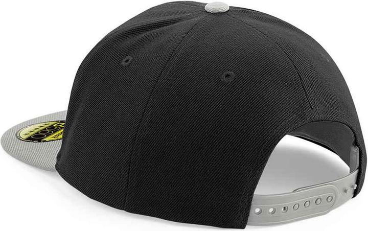 Actual product image Beechfield Original Flat Peak Snapback Cap (One size)