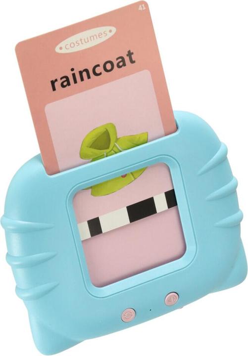 Actual product image Ikonka Flash card reader for learning English words 112 cards