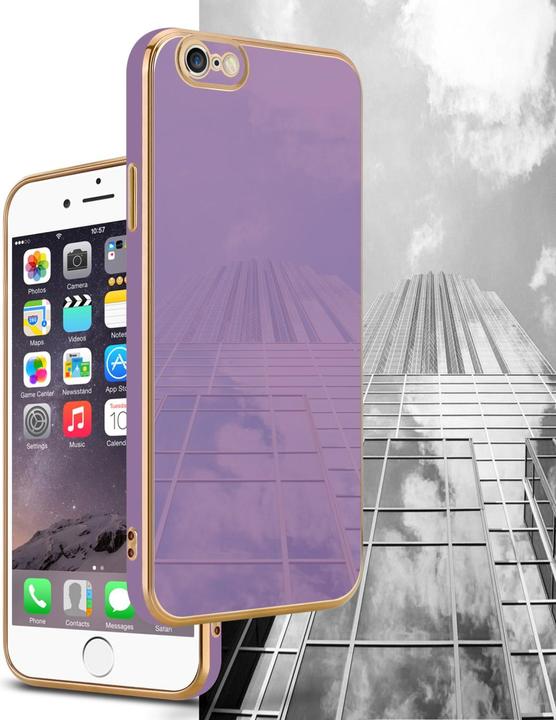 Produktbild Cadorabo Hülle für Apple iPhone 6 / 6S im TPU mit Kameraschutz LM130 Style (Apple iPhone 6)