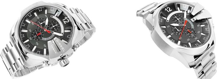 Actual product image Diesel Montre homme Mega Chief DZ4308 (Chronograph, 52 mm)