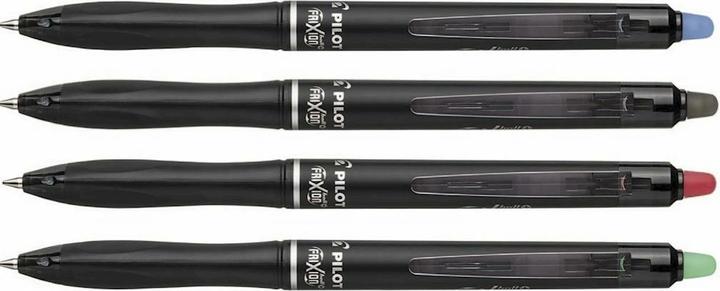 Actual product image Pilot BG Frixion Ball Plus+ 0.7 x4 black, blue, red, green - Wallet (Green, Red, Blue, Black, 4 x)