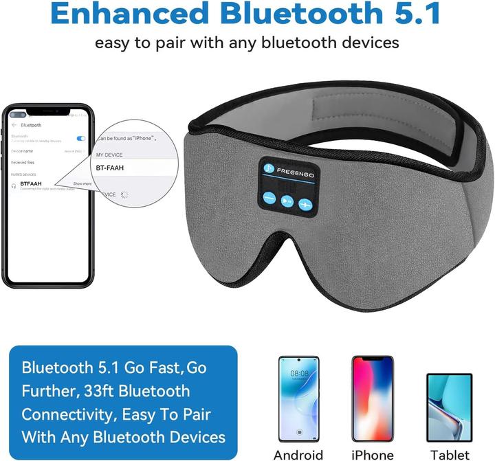 Produktbild Cbx Bluetooth Schlafmaske (Schlafmaske)