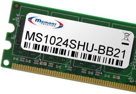Produktbild Memorysolution Memory Solution MS1024SHU-BB21 1GB Speichermodul (Shuttle XPC SN68SG2, 1 x 1GB)