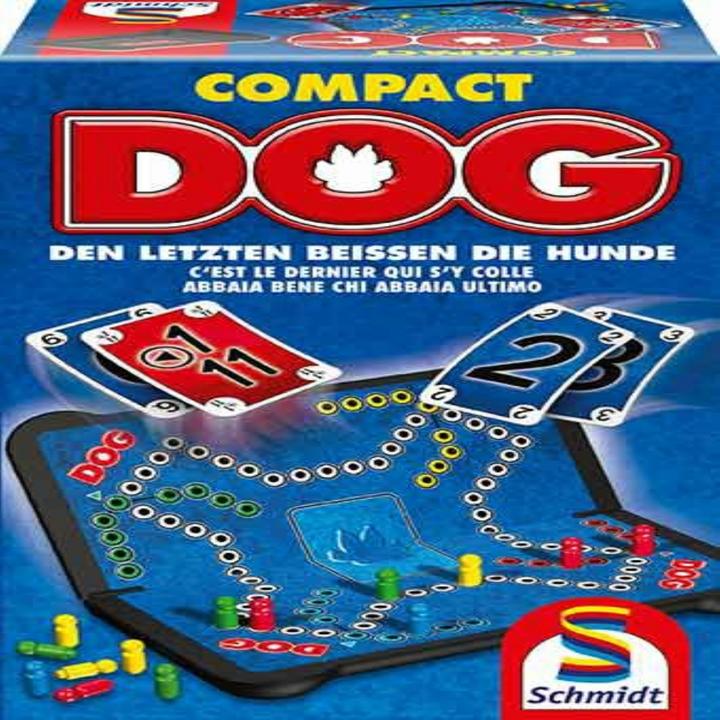 Productafbeelding Schmidt Spiele Hond Compact De laatste die bijt is de hond (Duits)