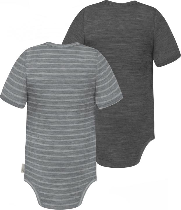 Immagine prodotto Normani Set di 2 body baby merino a maniche corte "Tauranga" - 9293 (56)