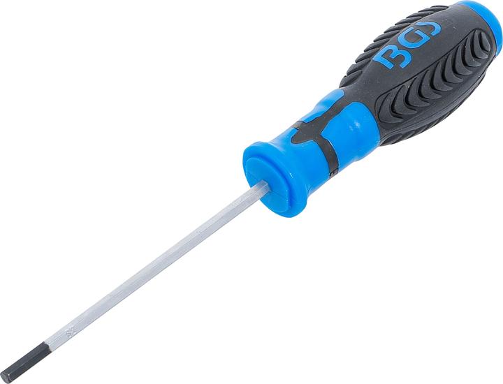 Actual product image BGS Screwdriver | internal Hexagon 4 mm | Blade Length 100 mm (Allen screw)