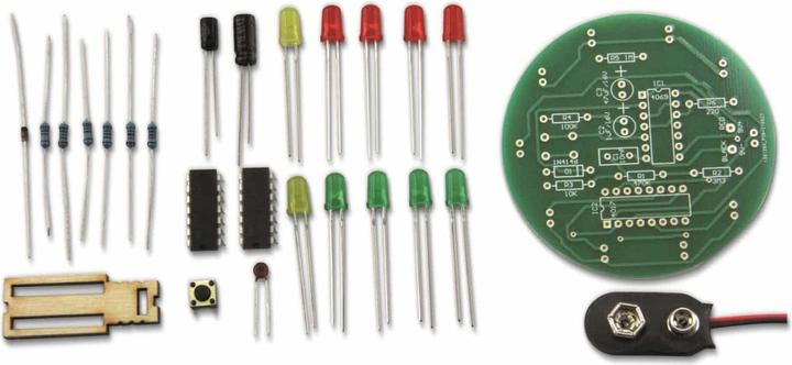 Actual product image Sol Expert Soldering Kit Electronic Wheel of Fortune
