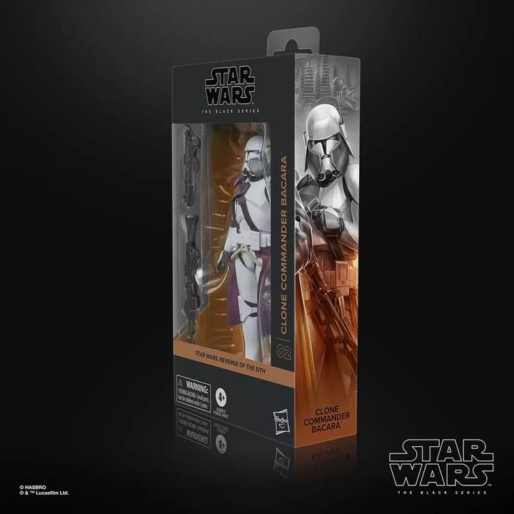 Produktbild Hasbro Star Wars Episode III Black Series Clone Commander Bacara
