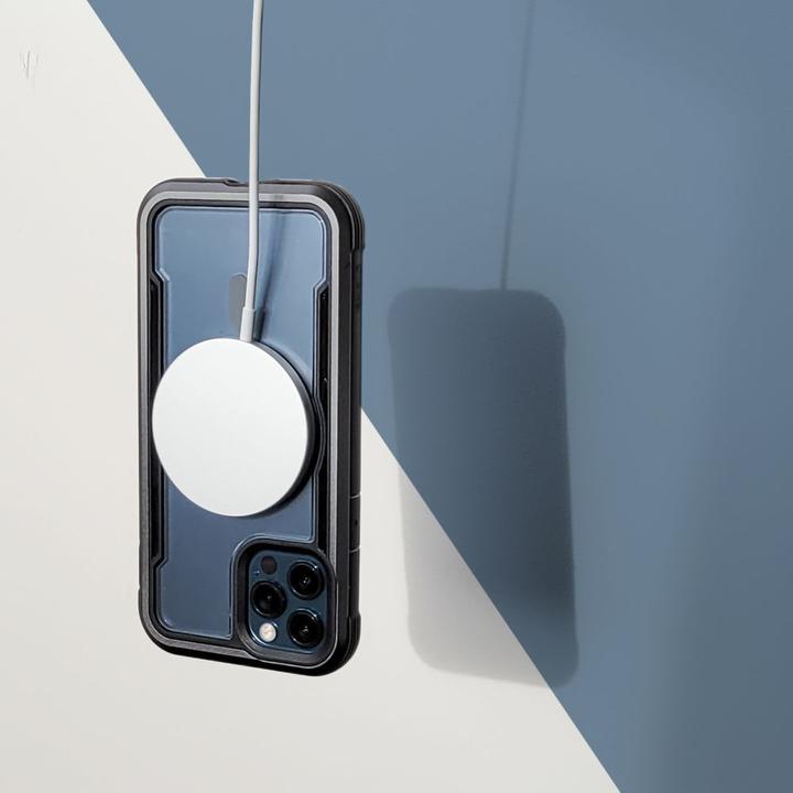Actual product image X-Doria Raptic Secure Case for iPhone 14 with Blue Armored MagSafe Cover (Apple iPhone 14)