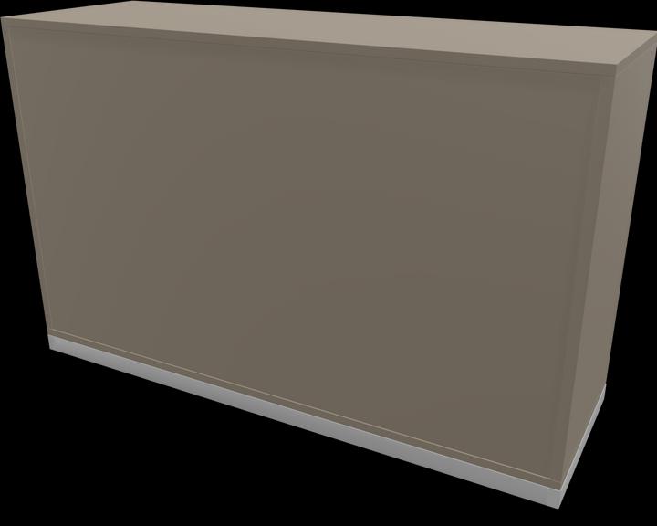 Actual product image Narbutas Choice sliding door cabinet (120 x 40 x 76 cm)