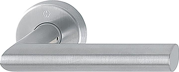 Actual product image Hoppe Rosette half-set Amsterdam E1400Z/42H Stainless steel F69 Square 8 mm (Door handle)