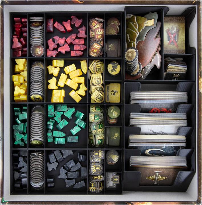 Image du produit Feldherr ORG144 - Organiseur pour Le Trône de Fer : Le Jeu de société deuxième édition - Boîte du jeu de base (Matières plastiques)