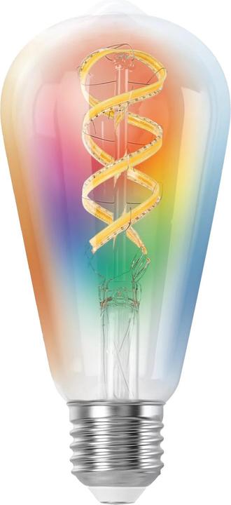 Produktbild Ledvance SMART+ MATTER FILAMENT EDISON MULTICOLOR 4.8W 827...865 Multicolor E27 (E27, 4.80 W, 470 lm, 1 x, F)