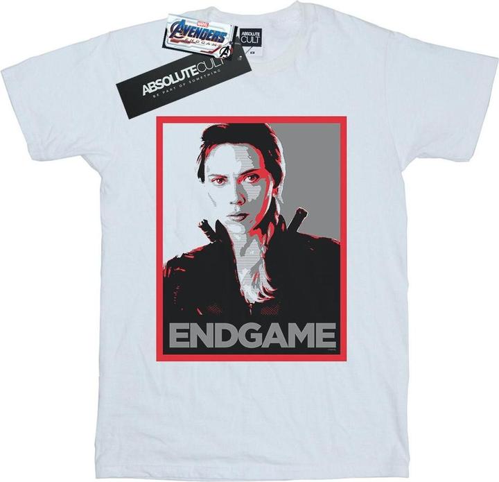 Avengers Endgame Black Widow Poster TShirt (S)