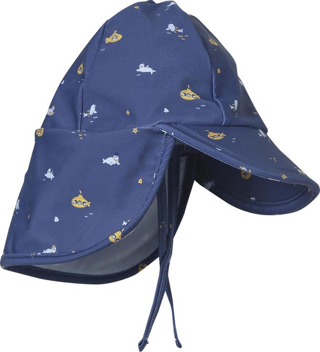 Vertbaudet Baby Sonnenhut mit UV-Schutz und Nackenschutz, U-Boot