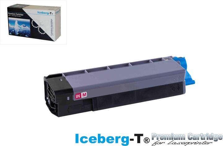Produktbild Iceberg-T Toner OKI C610 6'000 Seiten, magenta (M)