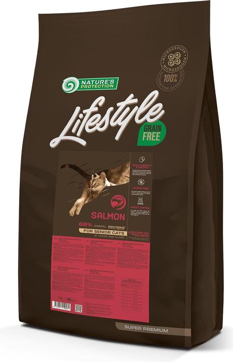 Immagine prodotto Natures Protection Senza cereali con salmone, 7 kg (Senior, 1 pz., 7000 g)
