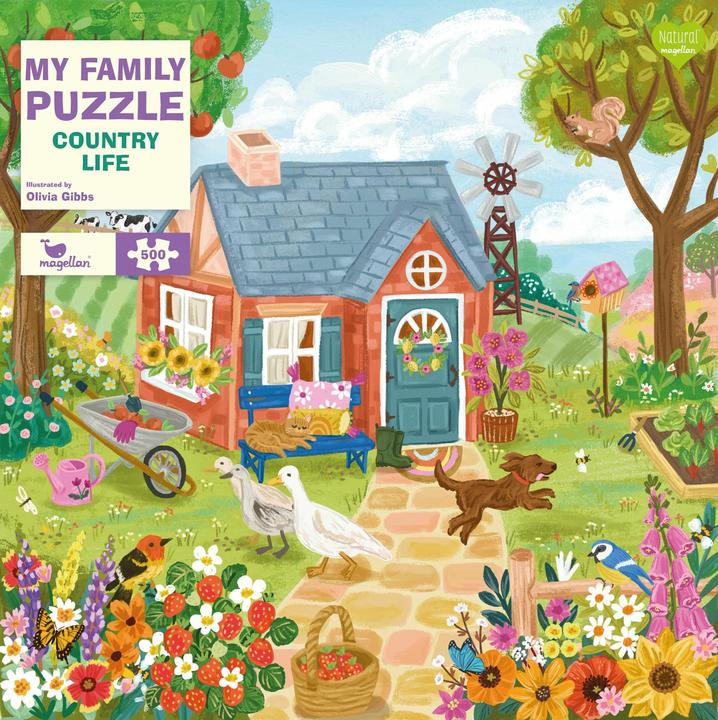 Produktbild My Family Puzzle - Country Life (500 Teile)