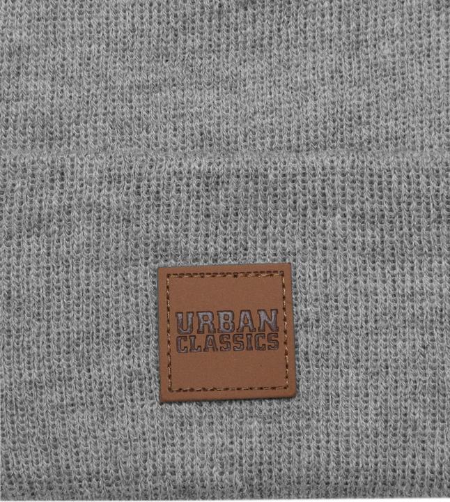 Actual product image Urban Classics Leatherpatch Long Beanie (One size)