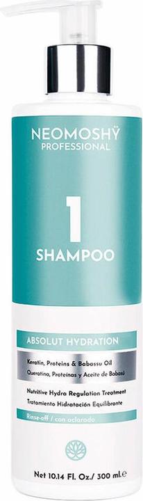 Produktbild Neomoshy ABSOLUT HYDRATION shampoo 300ml (300 ml, Flüssiges Shampoo)