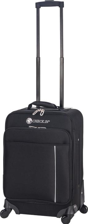Actual product image Check.In Madrid - 3-piece Trolley Set Black (169 l, Hand luggage (up to 50 litres), L (90 - 115l))