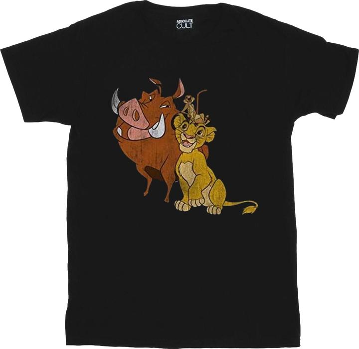 The Lion King Jungen Simba Timon und Pumbaa TShirt aus Baumwolle