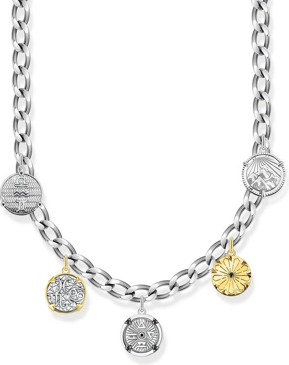 Produktbild Thomas Sabo Halskette mit Coins Elements of Nature Silber (925er Silber, 50 cm)
