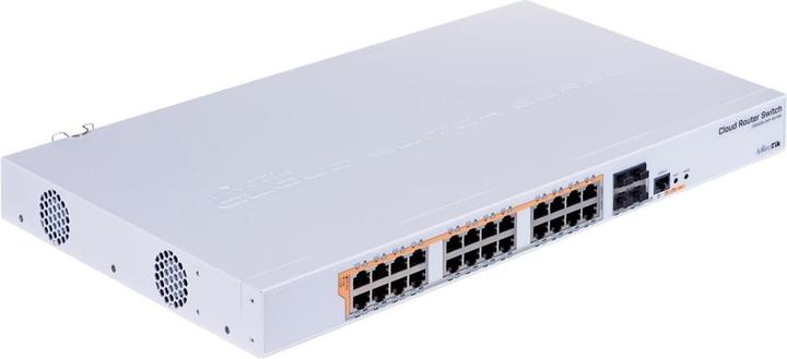 Produktbild MikroTik CRS328-24P-4S+RM: Smart PoE Switch (28 Ports)