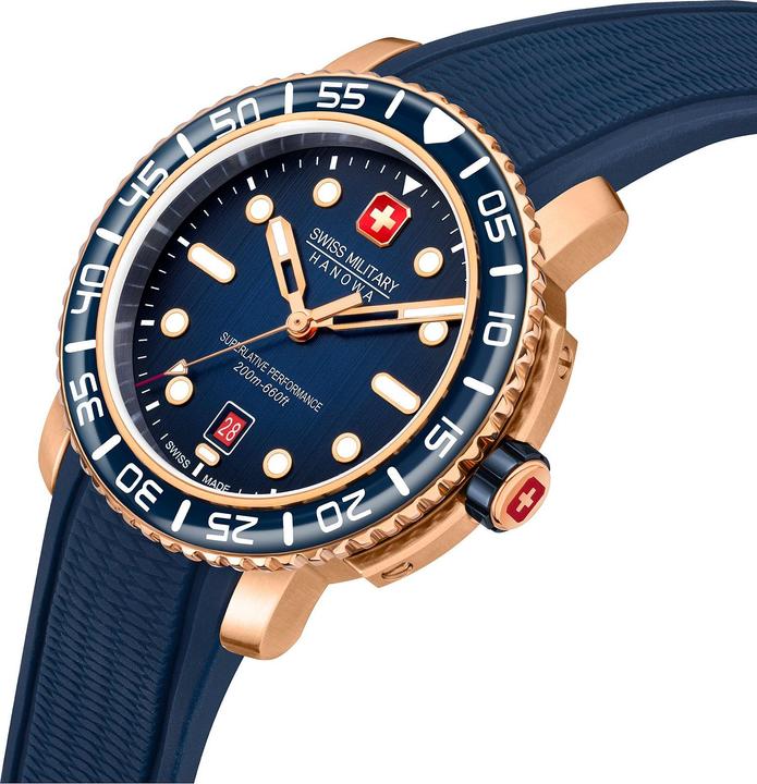Image du produit Swiss Military Hanowa Herrenuhr (Montre de plongée, 44 mm)