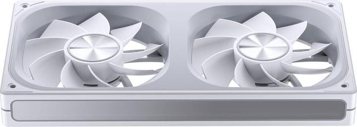 Actual product image Jonsbo ZA-240 Infinity Mirror ARGB Reverse Blade PWM Lüfter - 240mm, weiss (240 mm)