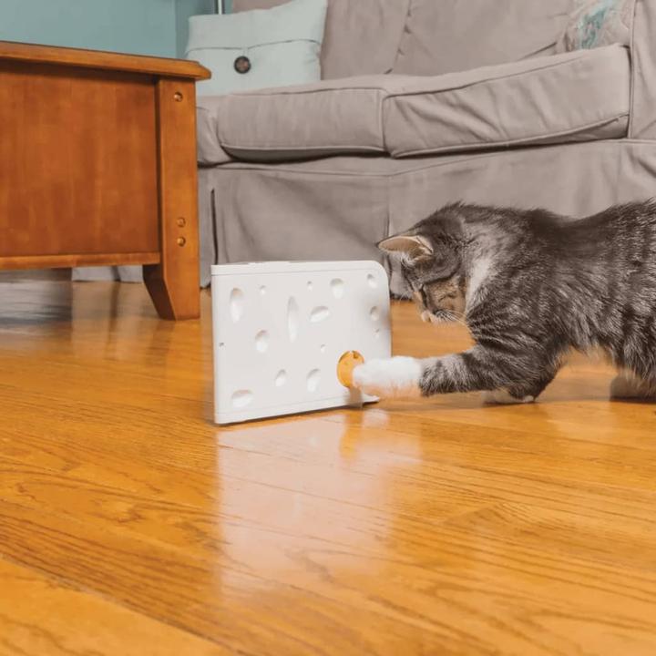 Image du produit PetSafe Jouet automatique pour chats Cheese (Jouets avec herbe à chat)
