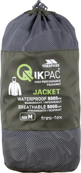 Produktbild Trespass QIKPAC X Unisex Shell Jacke (3XL)
