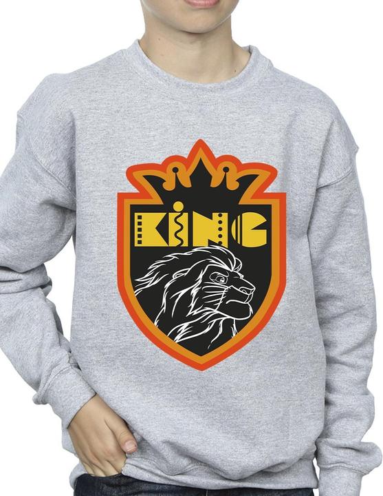 Actual product image Disney Boys The Lion King Crest Sweatshirt (140, 146)