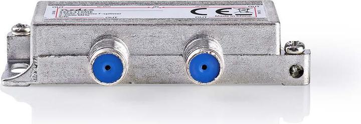 Immagine prodotto Nedis Splitter satellitare | 5 - 2400 MHz | 11,5 dB | Numero di ingressi: 1 | Numero di uscite: 4 | I (CAT8.1)