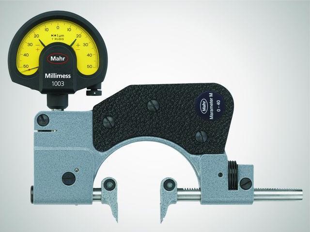 Immagine prodotto Mahr Calibro a forcella con comparatore ad alta sensibilità con becchi di misura (0.25 cm)