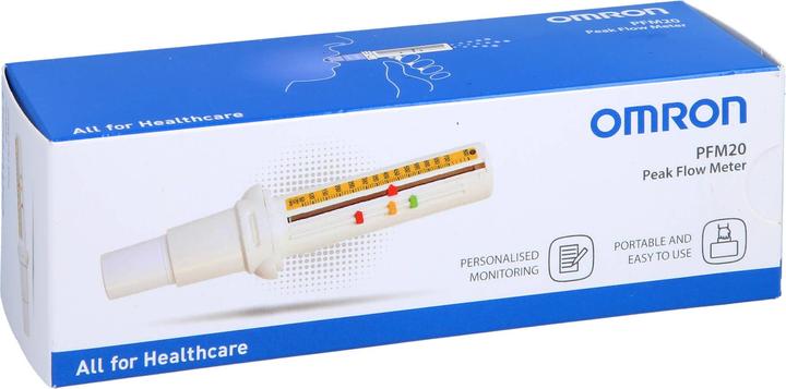Actual product image Hermès OMRON Peak Flow Meter PFM 20, 1 pc. Device