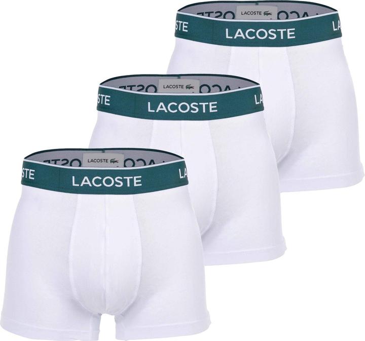 Lacoste Boxer Court Sous-Vetement (XXL, 3er Pack)