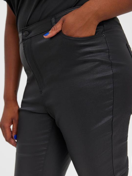 Actual product image Vero Moda VMSANDRA Coated Skinny High Waist Jeans (W52/L32)
