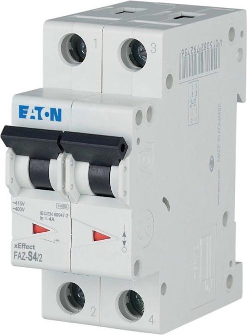 Produktbild Eaton Sicherungsautomat 2-polig 4A