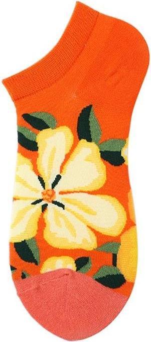 Musthaves Knöchelsocken Motiv Blumen (38 - 45)