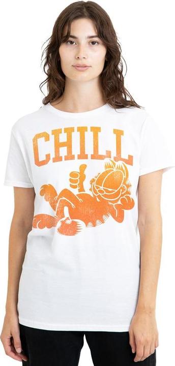 Actual product image Garfield Unisex Adult Chill Neon T-Shirt (L)